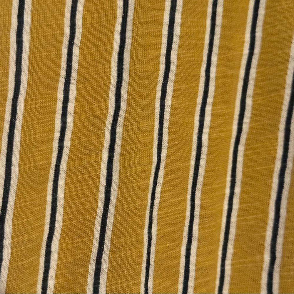 Boho Gold and‎ Black 100% Cotton Knit Top - Picture 7 of 8